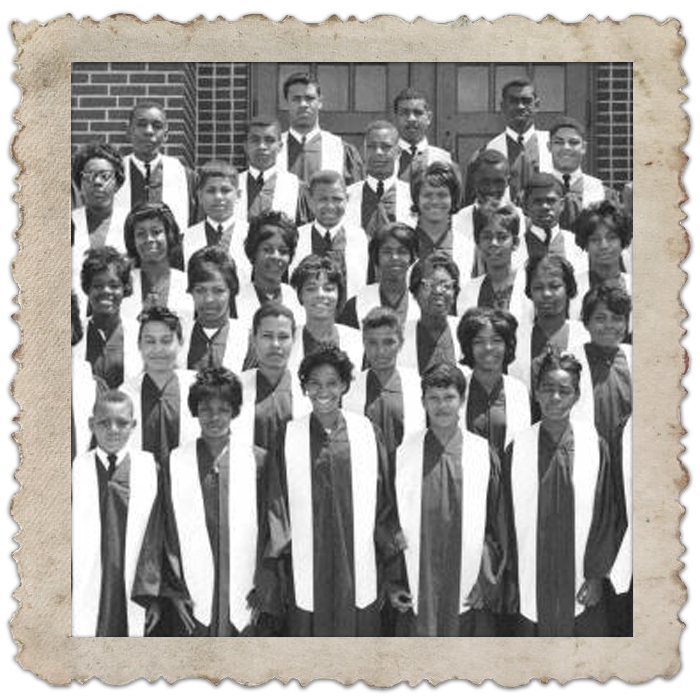 A Picture of the Simms School Choir, 1964